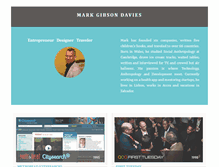 Tablet Screenshot of markdavies.net